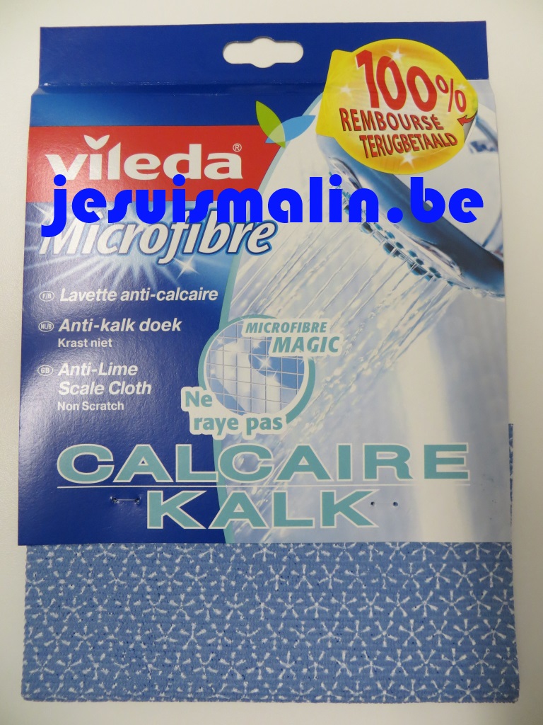 Vileda Lavette Anti-Calcaire Microfibre